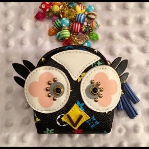 Whimsical Owl Coin Purse/Bag Charm & Dangles!